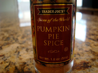 Bottle of pumpkin pie spice