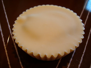 All White Chocolate Outer Coating with Chocolate PB Center - 17