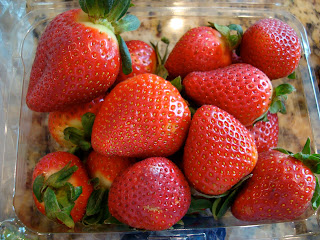 Container of Strawberries