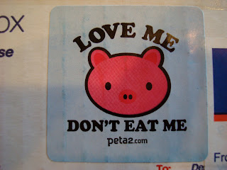 Love Me Don't Eat Me Sticker