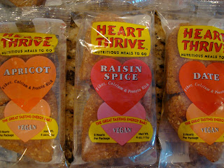 Heart Thrive Vegan Products in packaging