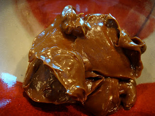 Close up of Raw Vegan Chocolate Mousse - 67