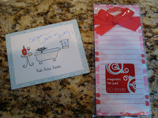 Card and notepad  - 79