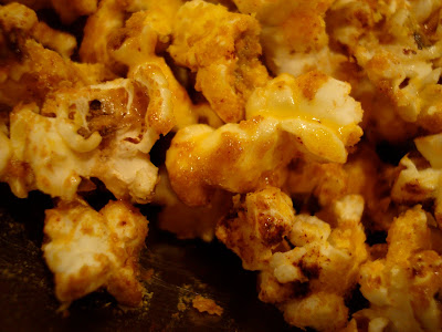 Close up of Nutritional Yeast Popcorn