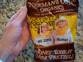 Newman's Own Honey Wheat Mini Pretzels