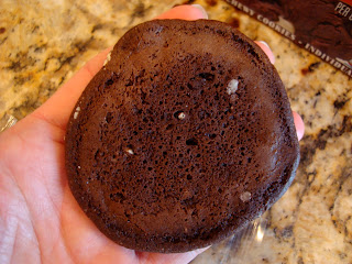 Underside of White Chocolate Brownie Cookie