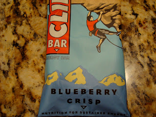 Blueberry Crisp Clif Bar in wrapper - 35