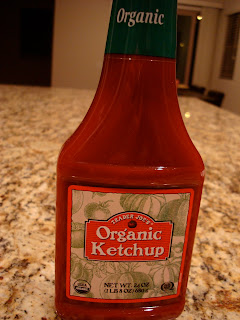 Bottle of Organic Ketchup