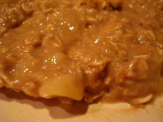 Close up of raw vegan breakfast cookie mix before refrigeration - 13