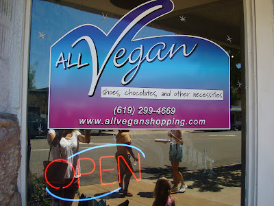 All Vegan Storefront Sign