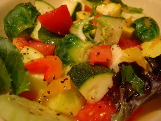 Mixed Vegetables with dressing