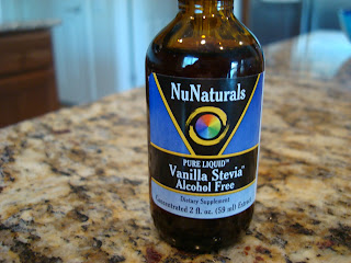 Bottle of NuNaturals Vanilla Stevia