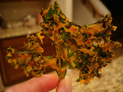 Cheezy Kale Chips