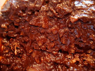 Close up of Raw Vegan Chocolate Coconut Snowballs in dish