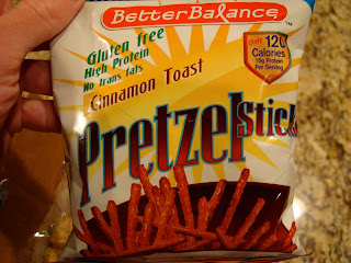 Package of Cinnamon Toast Pretzel Sticks