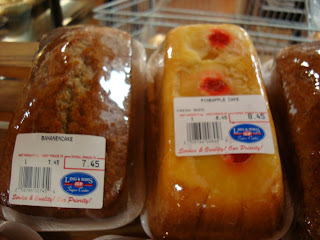 Packaged Banana Cake and Pineapple Cakes