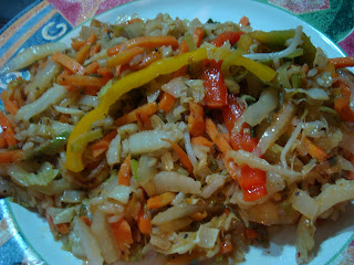 Mixed Vegetable Stir Fry with Rice