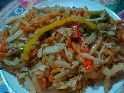 Vegan Stir Fry on white plate