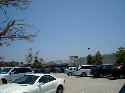 Parked cars at mall