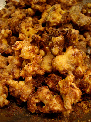 Chocolate Cheezy Popcorn mixed up