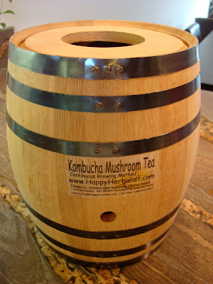 Close up of Oak Barrel