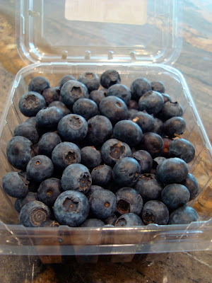 Open container of Blueberries - 13