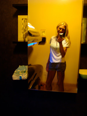 Photo taken in mirror after tanning session - 11