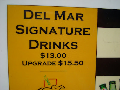 Del Mar signature drinks