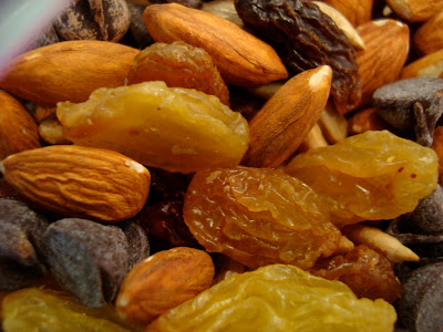 Close up of Homemade Trail Mix