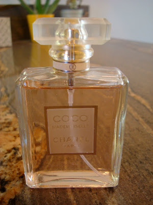 Close up of bottle of Chanel Perfume - 17