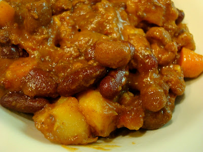 Close up of Vegan Chili