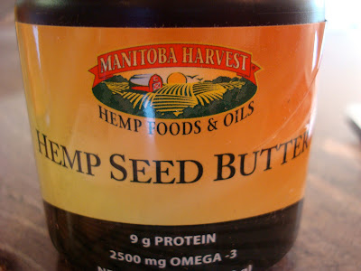Close up of Manitoba Harvest Hemp Seed Butter
