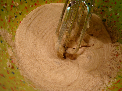 Close up of creamed mixture in bowl - 9