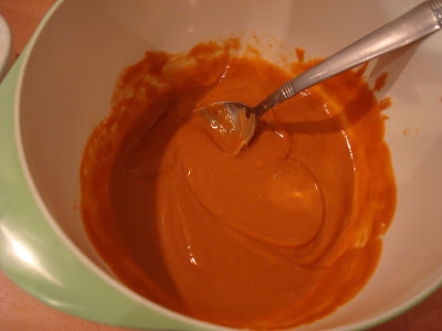 Melted butterscotch mixture with vanilla added - 13