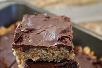 Close up of one stacked Special K Bar