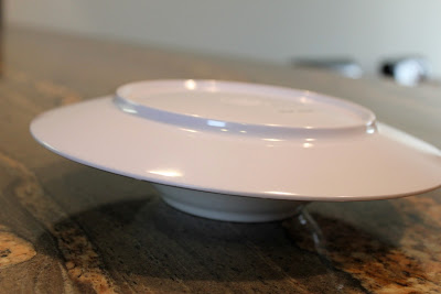 Plate over bowl