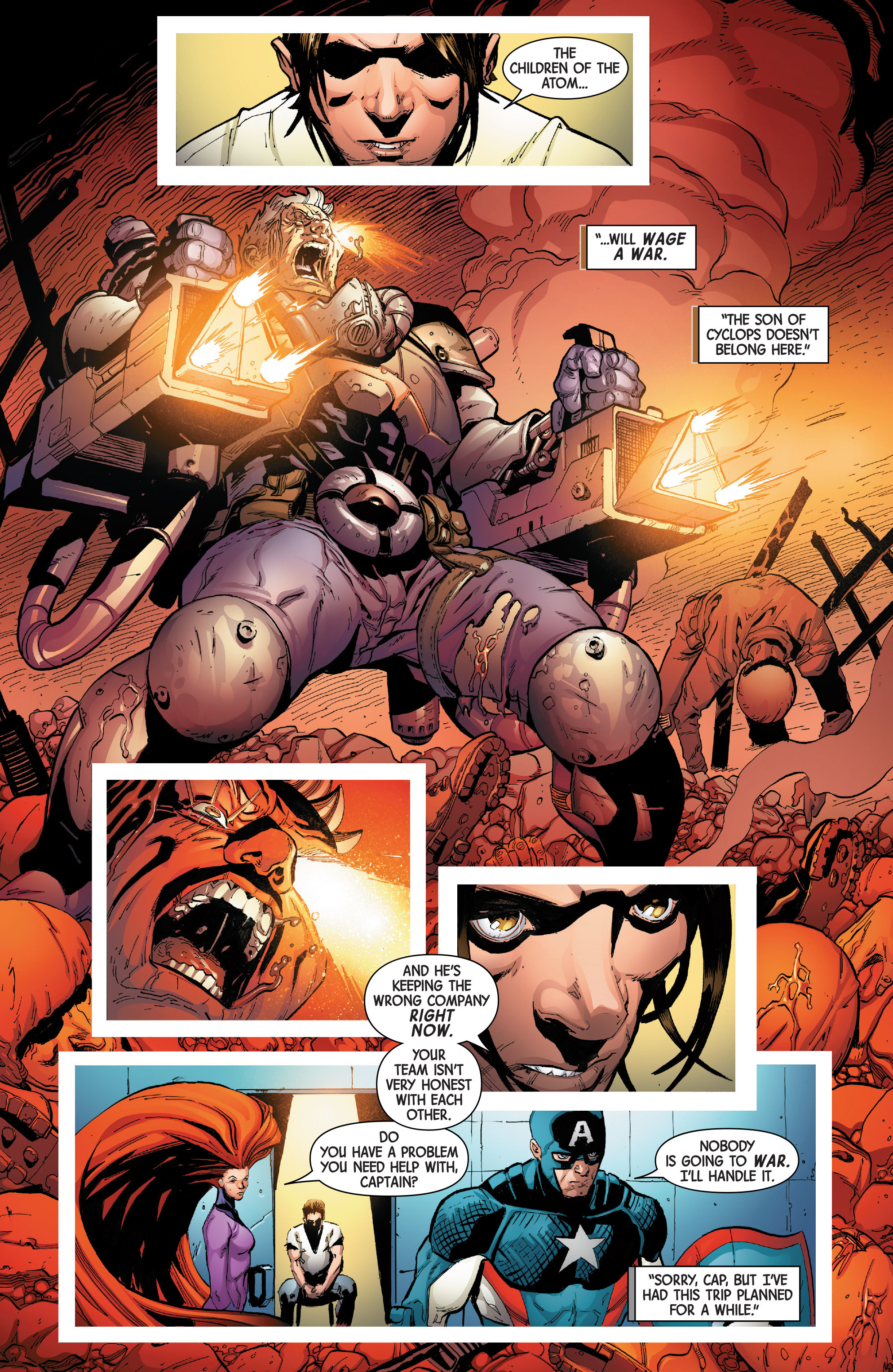Read online Uncanny Avengers [II] comic -  Issue #13 - 17