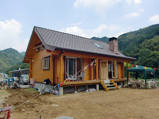 静岡の平屋ログハウス