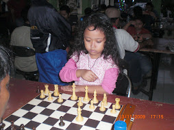 "Peserta Termuda Putri" Turnamen Catur Cepat  Piala Walikota Bekasi, 13-14 November 2009