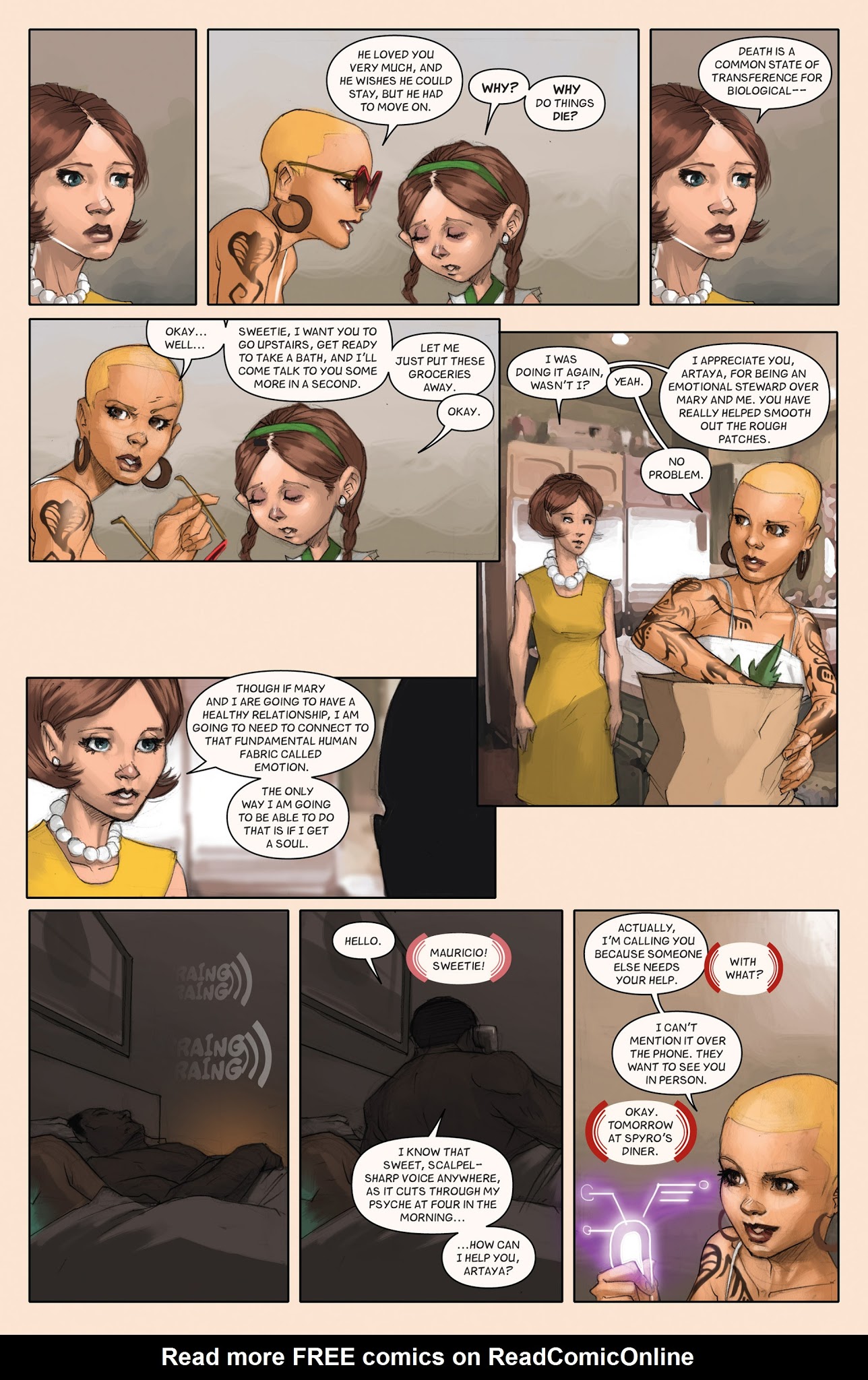Read online Vescell comic -  Issue #8 - 5