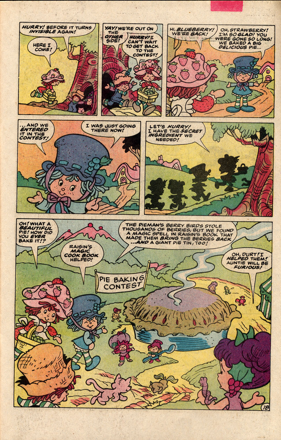 Read online Strawberry Shortcake (1985) comic -  Issue #1 - 31
