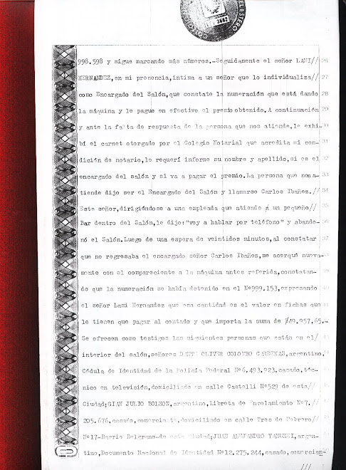 ACTA NOTARIAL
