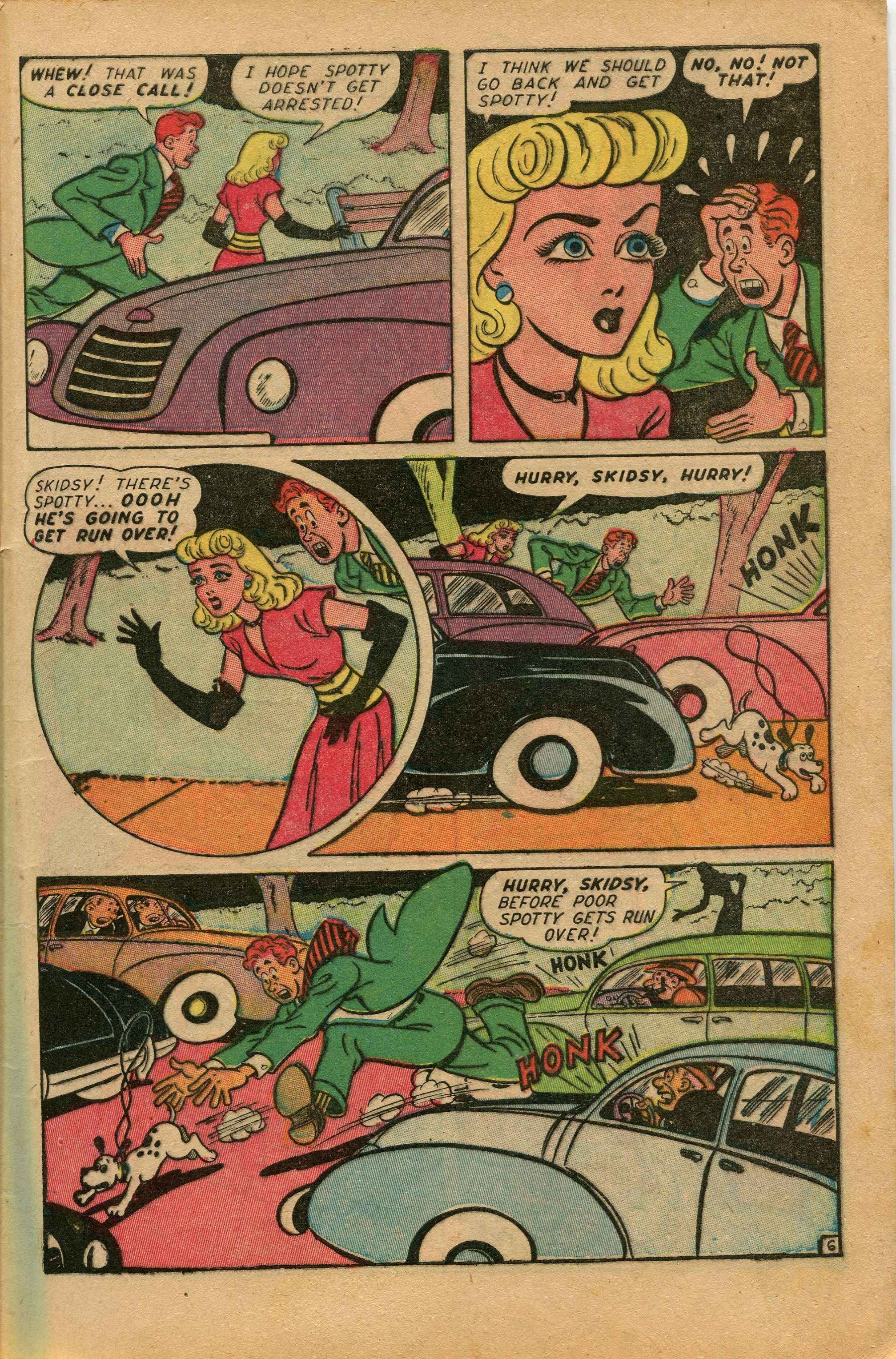 Read online Tessie the Typist comic -  Issue #8 - 9