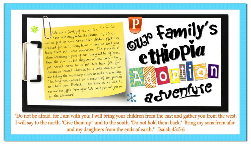 The Pierce Family's Ethiopia Adoption Adventure