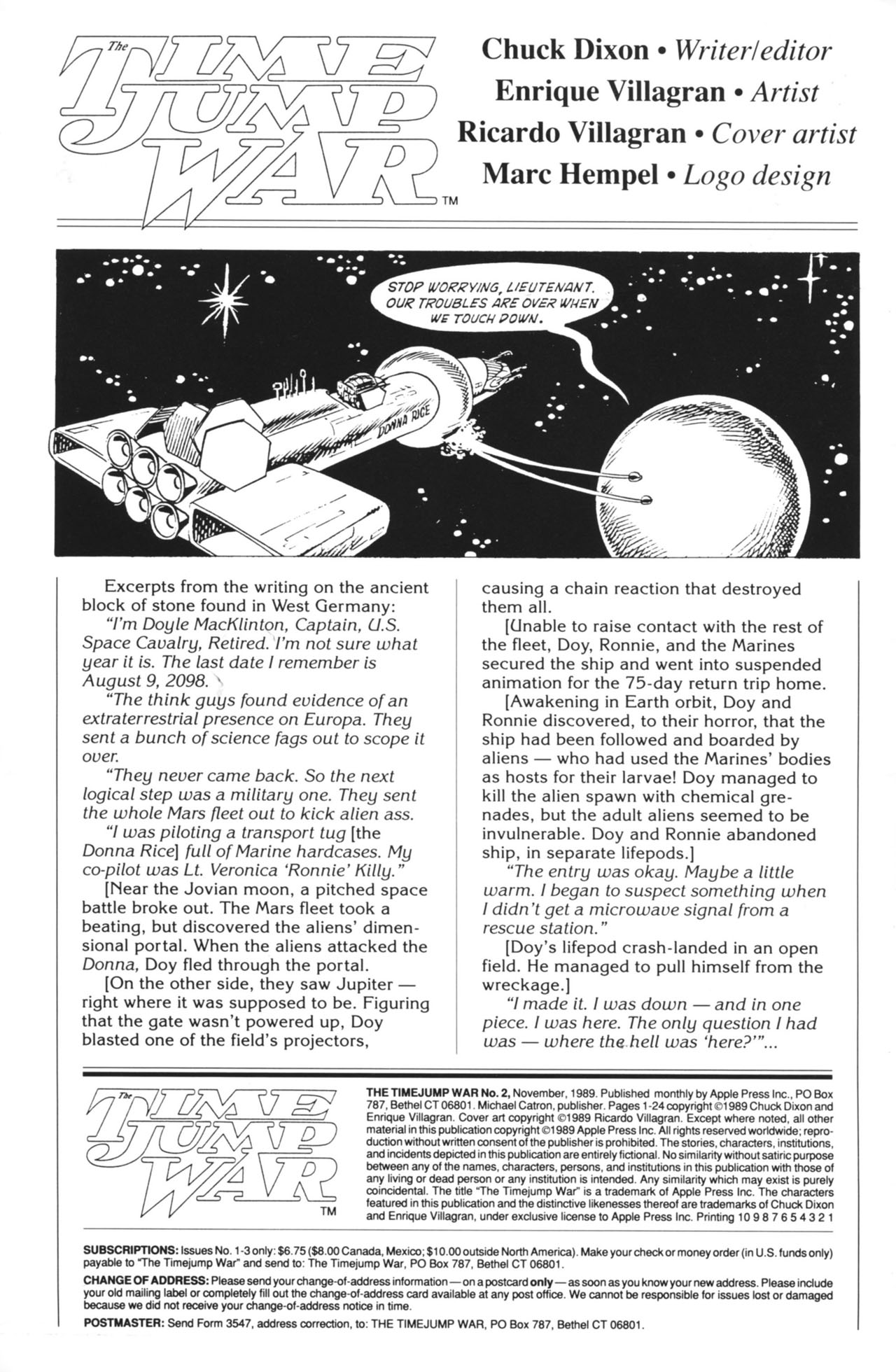 Read online The Time Jump War comic -  Issue #2 - 2