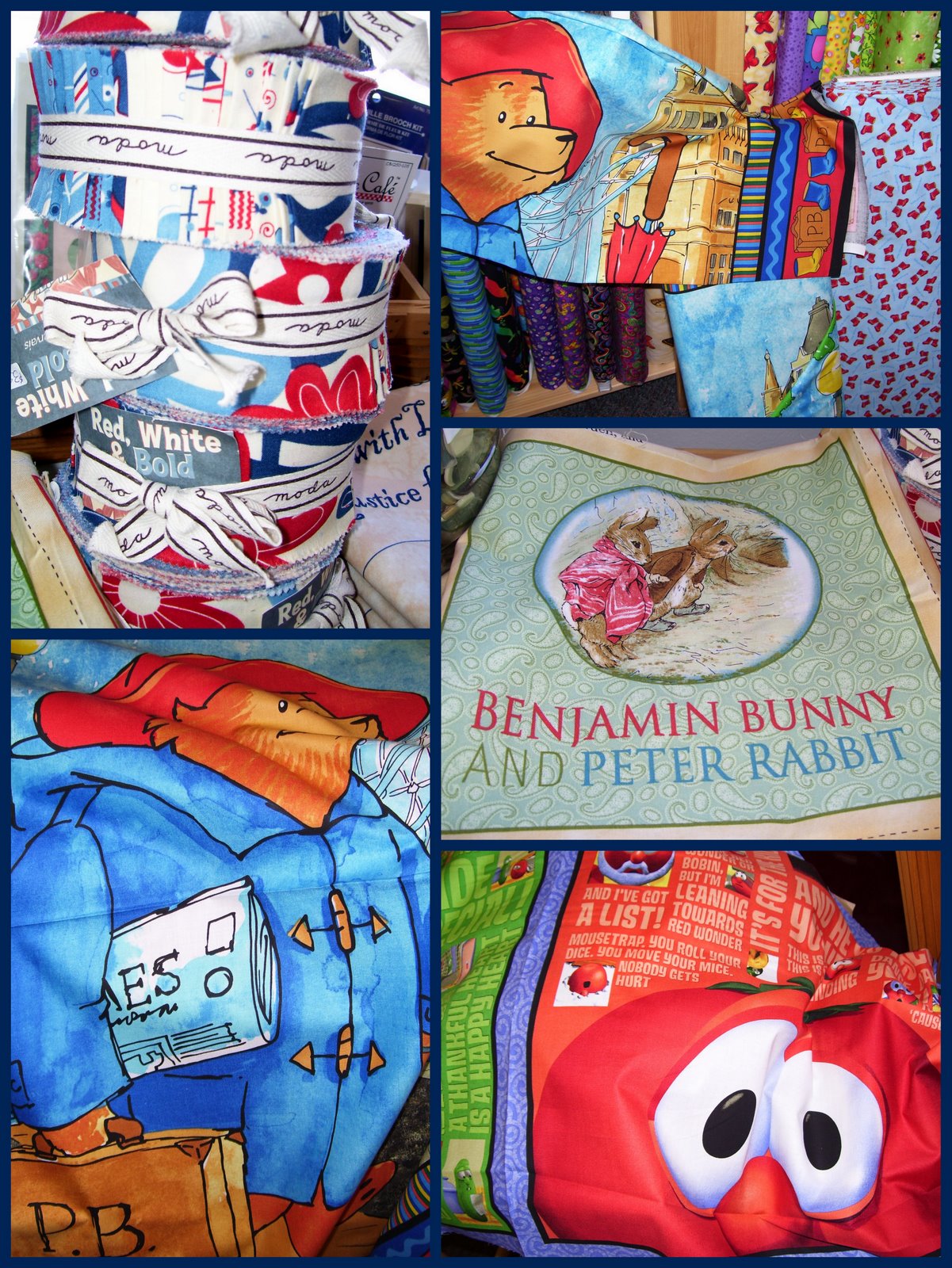 The Calico Cow Wonderful New Bolts of Fabric