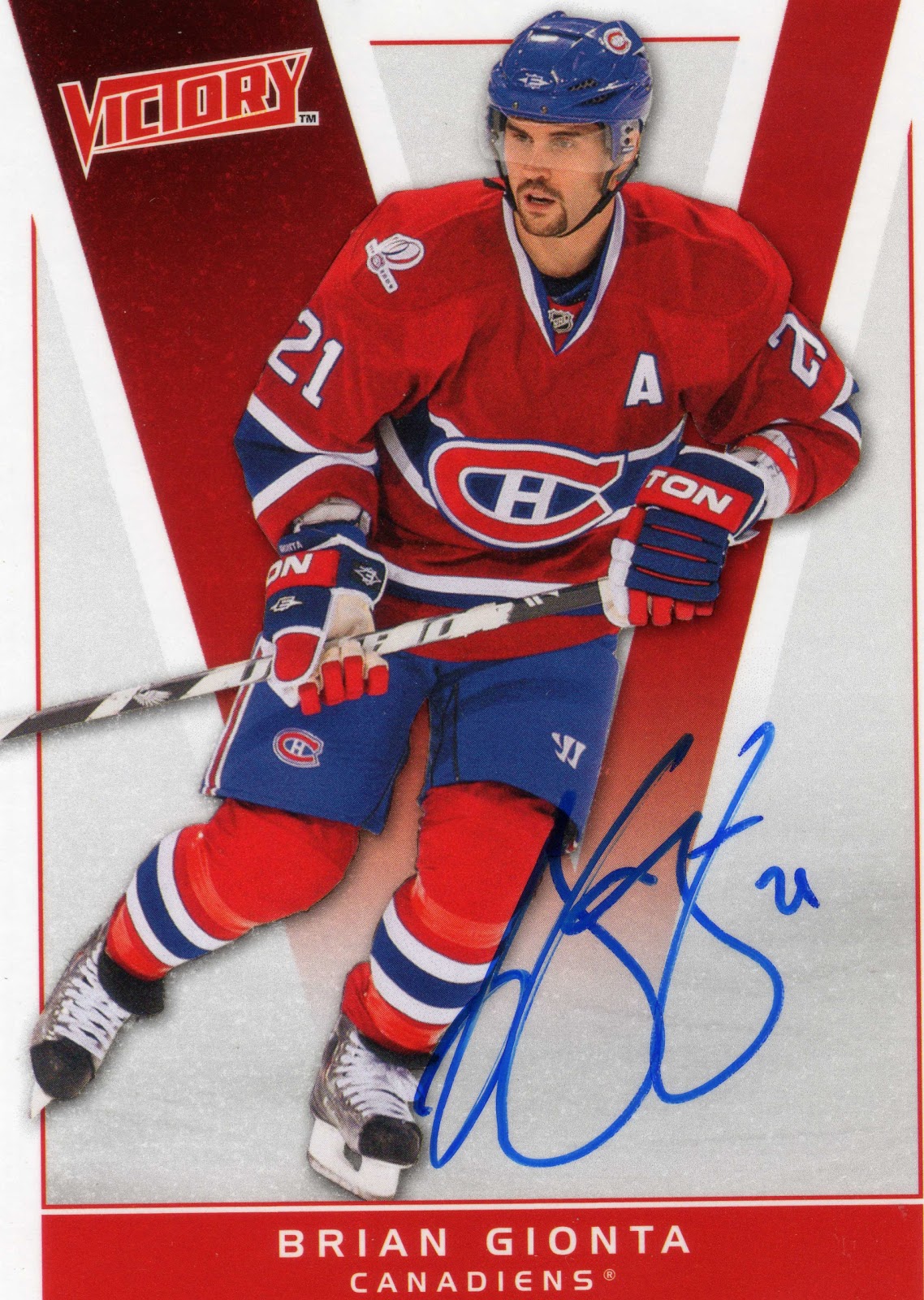 Michael's Hockey TTM: Brian Gionta