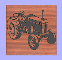 Tractor CNC DXF