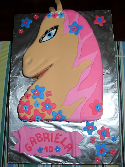 Funky Horse Cake