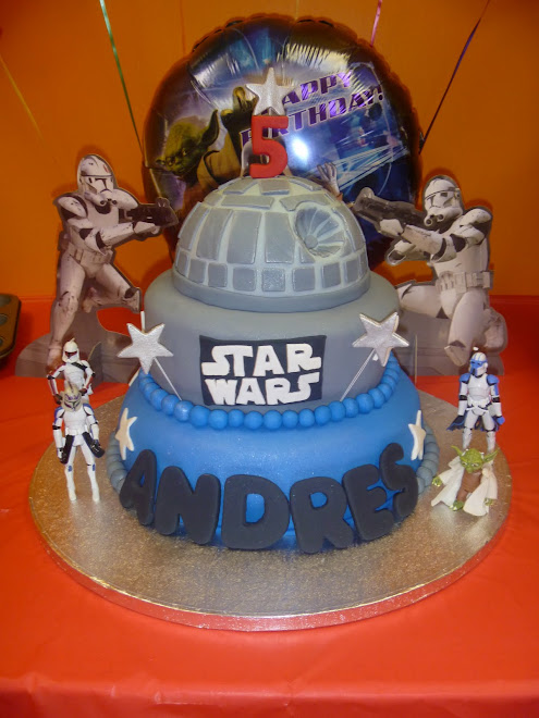Andre's Star Wars Birthday Cake